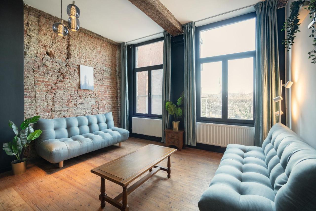 Charming Two-Bedroom River Side Apartment Antwerpen Buitenkant foto