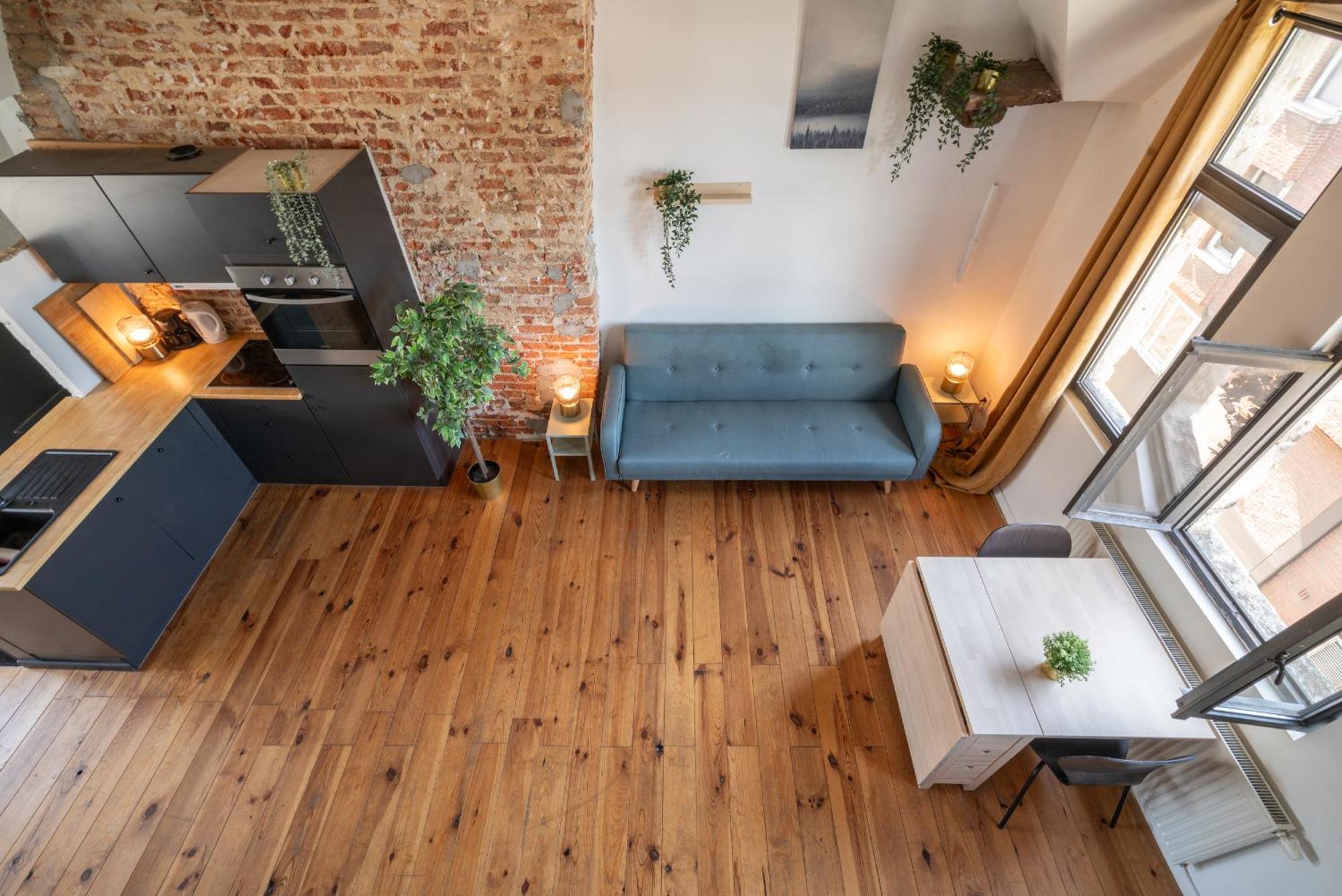 Charming Two-Bedroom River Side Apartment Antwerpen Buitenkant foto
