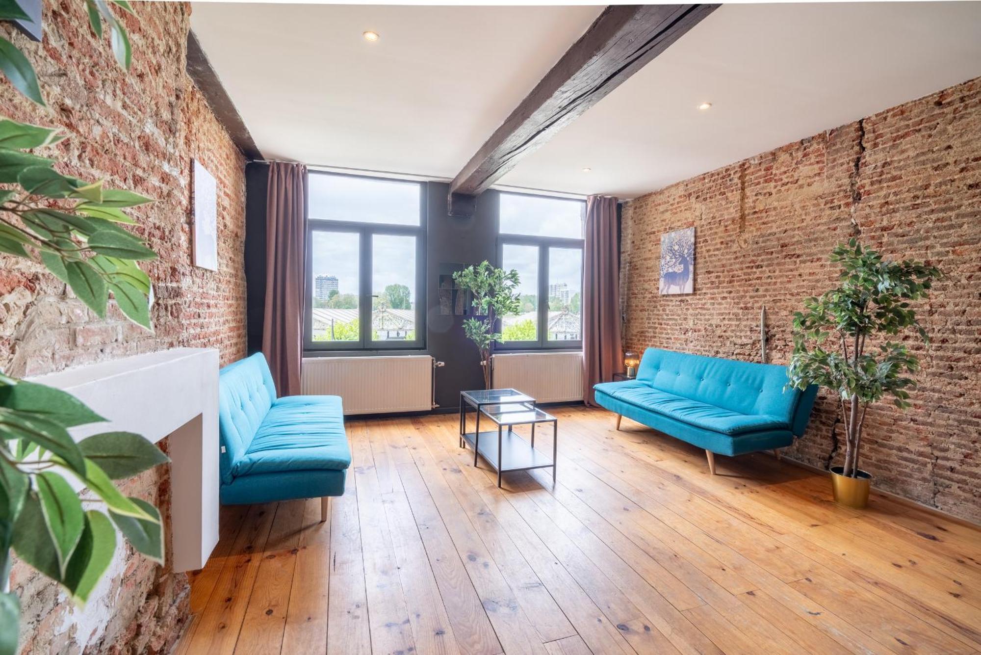 Charming Two-Bedroom River Side Apartment Antwerpen Buitenkant foto